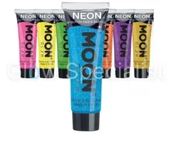 Moon FIJNE GLITTER  GEL -  UV / BLACKLIGHT - NEON - 12 ML