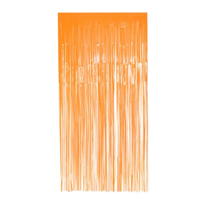 UV / BLACKLIGHT DEURGORDIJN - NEON ORANJE