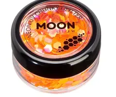 Moon CHUNKY GLITTER - UV / BLACKLIGHT - NEON
