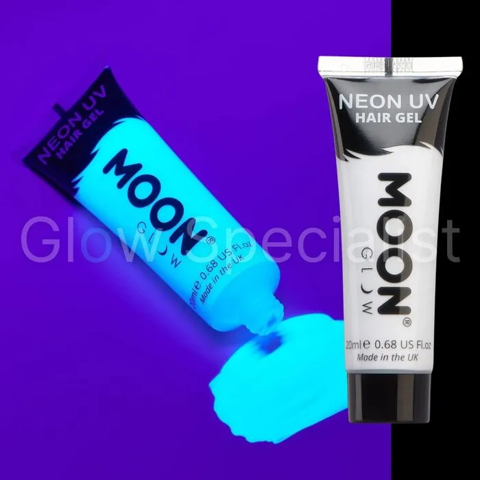 Moon HAIR GEL - UV / BLACKLIGHT - NEON - 20 ML