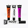 Moon MASCARA - UV / BLACKLIGHT - NEON WHITE