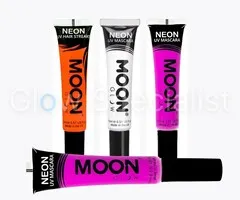 Moon MASCARA - UV / BLACKLIGHT - NEON PURPLE