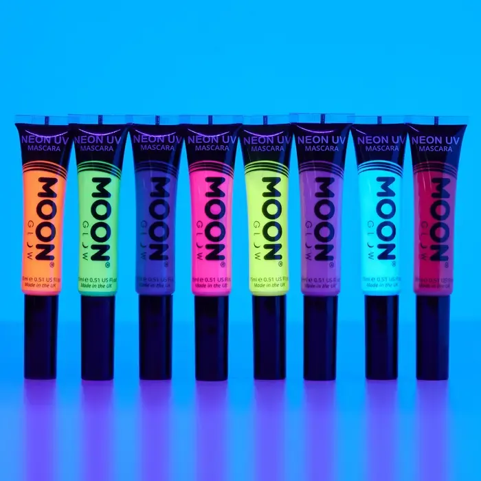 Moon MASCARA - UV / BLACKLIGHT - NEON PAARS