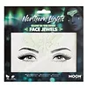 Moon FACE JEWELS - GLOW IN THE DARK - NORTHERN LIGHTS