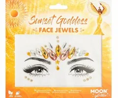 Moon FACE JEWELS - MOON GLITTER - SUNSET GODDESS