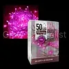 LED LIGHTS - 50 LIGHTS - PINK