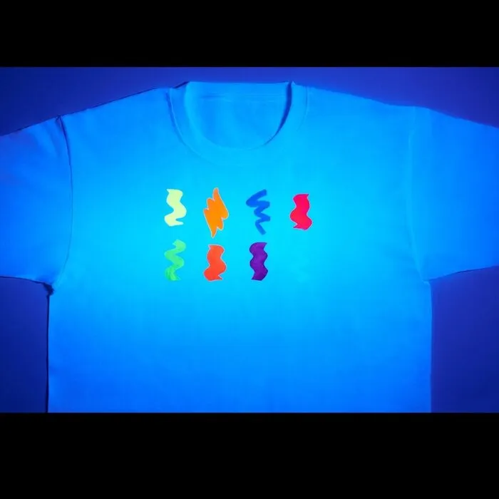 Moon FABRIC PAINT - UV/BLACKLIGHT - NEON YELLOW