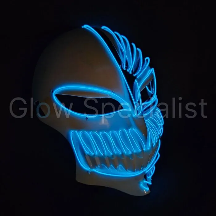 MASK WITH LED - EL-WIRE - BLEACH