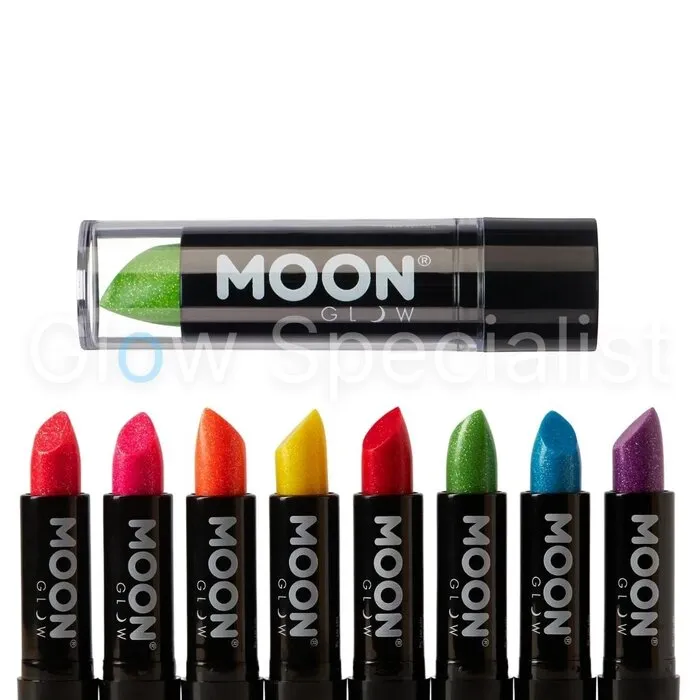 Moon LIPSTICK - GLITTER - UV  / BLACKLIGHT - NEON