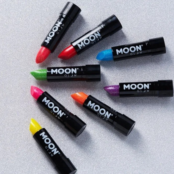 Moon LIPSTICK - GLITTER - UV  / BLACKLIGHT - NEON