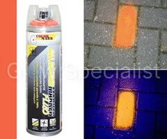 Colormark COLORMARK SPOTMARKER - UV - ALLROUND 360 ° - 500 ML - FLUOR ORANGE