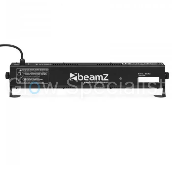 BeamZ BeamZ BUV2123 – UV LED Bar 2×12×3W – Powerful blacklight
