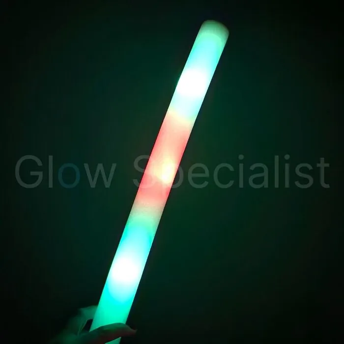 Glow Specialist LED FOAM STICK -  SCHUIMSTAAF - 2 KLEUREN