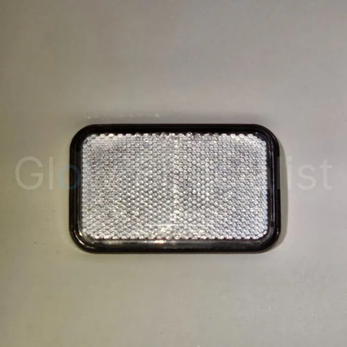 RECHTHOEKIGE REFLECTOR WIT - 100 X 62 MM - ZELFKLEVEND