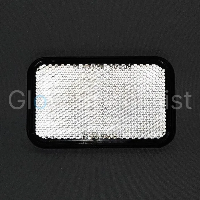 RECHTHOEKIGE REFLECTOR WIT - 100 X 62 MM - ZELFKLEVEND