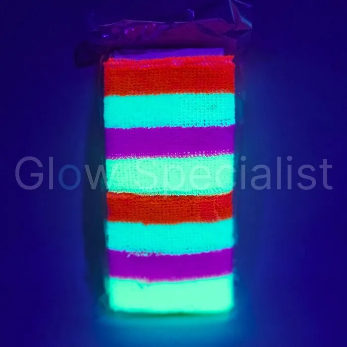 Glow Specialist UV NEON POLSBANDJES - MULTICOLOR - SET VAN 2