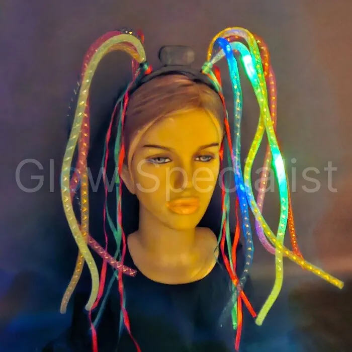 LED CRAZY HAIR DIADEM