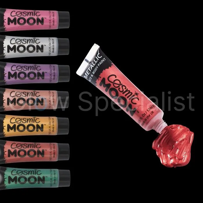 Moon FACE & BODY PAINT - METALLIC - COSMIC MOON - 12 ML