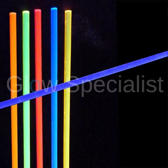 ACRYLIC - BLACKLIGHT ROD - 4  MM - 1M
