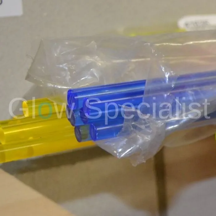 ACRYLIC - BLACKLIGHT ROD - 6 MM - 1 M