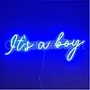 LED NEON SIGN - IT'S A BOY - BLUE