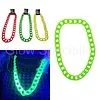 HALSKETTING - GROTE SCHAKEL - UV / BLACKLIGHT - NEON