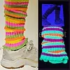 UV NEON LEG WARMERS - MULTICOLOR