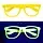 UV/BLACKLIGHT -  BRIL -  NEON GEEL