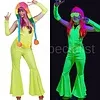 JUMPSUIT NEON YELLOW - UV / BLACKLIGHT