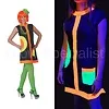 NEON RETRO JURK - UV / BLACKLIGHT