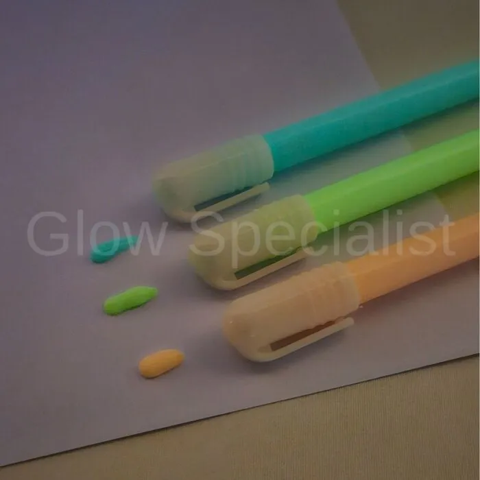 PAINT PENS - GLOW IN THE DARK -UV - SET OF 3