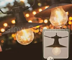 FEESTVERLICHTING LICHTSNOER - OUTDOOR - 5,5 M - 6 LED - 2 SOORTEN