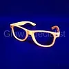 NEON ORANGE  GLASSES - NO LENSES - UV / BLACKLIGHT