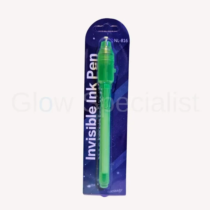 UV PEN WITH INVISIBLE INK - ASSORTED