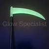 HALLOWEEN SCYTHE - GLOW IN THE DARK - 1 M
