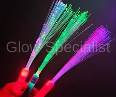 FIBER OPTIC WAND - FIBER STICK - MULTICOLOR - 36 CM