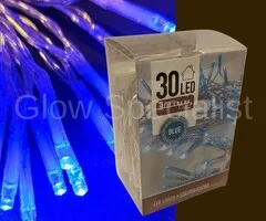 LED LIGHTS - 30 LAMPJES - BLAUW