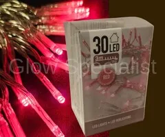 LED LIGHTS - 30 LIGHTS - RED