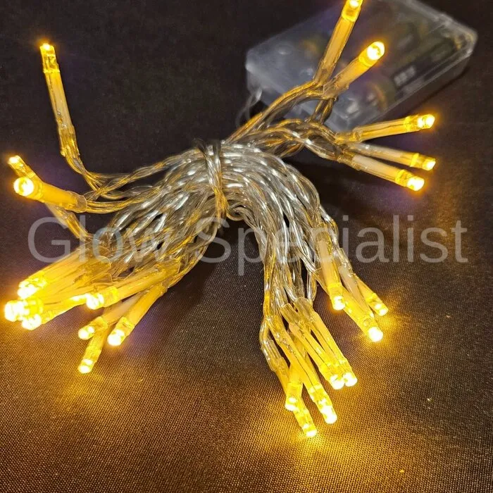 LED LIGHTS - 30 LIGHTS - YELLOW