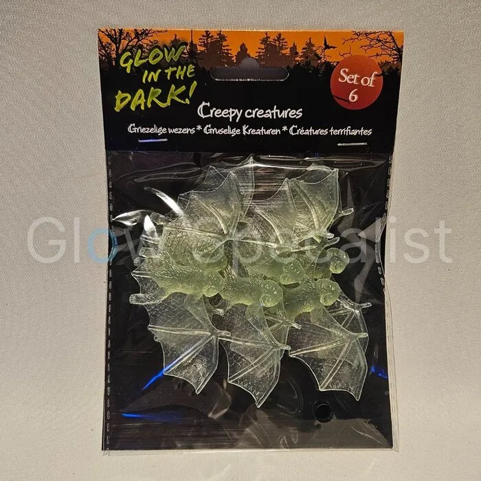 GLOW IN THE DARK FIGURES - CREEPY ANIMALS