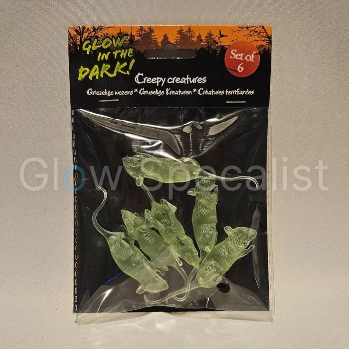 GLOW IN THE DARK FIGURES - CREEPY ANIMALS