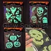 WINDOW STICKERS - HALLOWEEN - GLOW IN THE DARK - 3 SETS