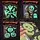 WINDOW STICKERS - HALLOWEEN - GLOW IN THE DARK - 3 SETS