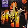 INFLATABLE HALLOWEEN GHOST WITH LIGHT - 115 CM