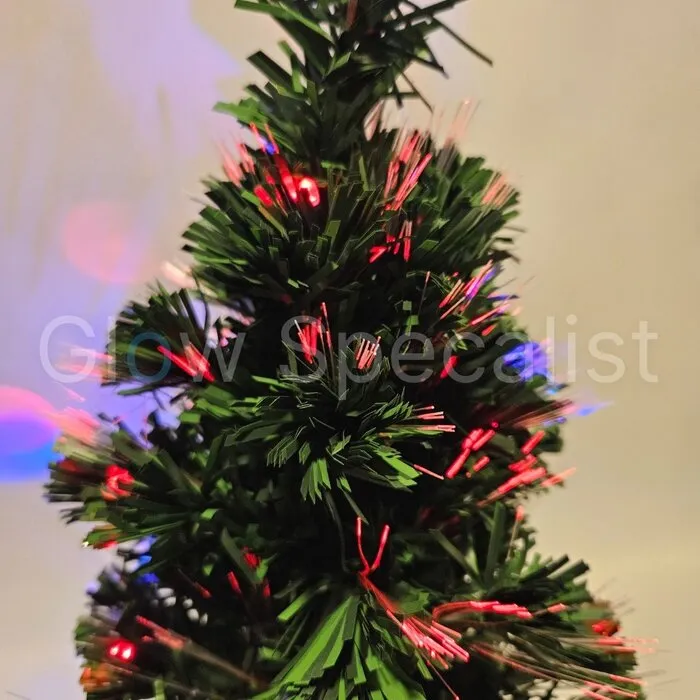 FIBER KERSTBOOM - 45 CM - MULTICOLOR LICHTEFFECTEN