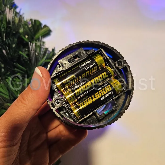 FIBER KERSTBOOM - 45 CM - MULTICOLOR LICHTEFFECTEN