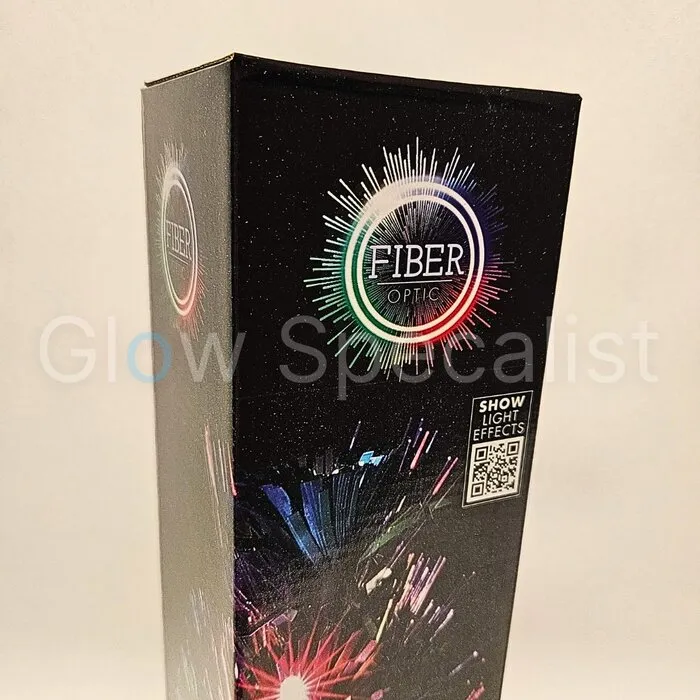 FIBER CHRISTMAS TREE - 45 CM - MULTICOLOR LIGHT EFFECTS