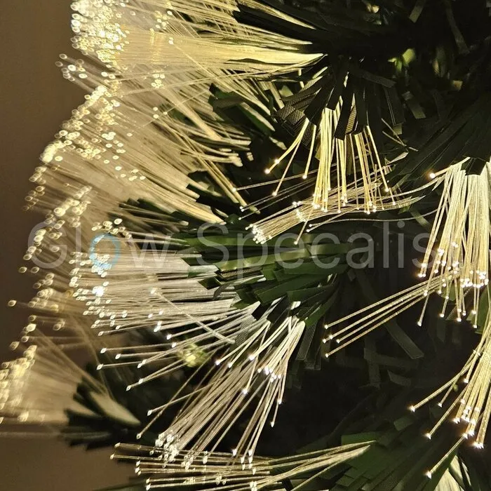 FIBER CHRISTMAS TREE - 60 CM - WARM WHITE - 8 LIGHT FUNCTIONS