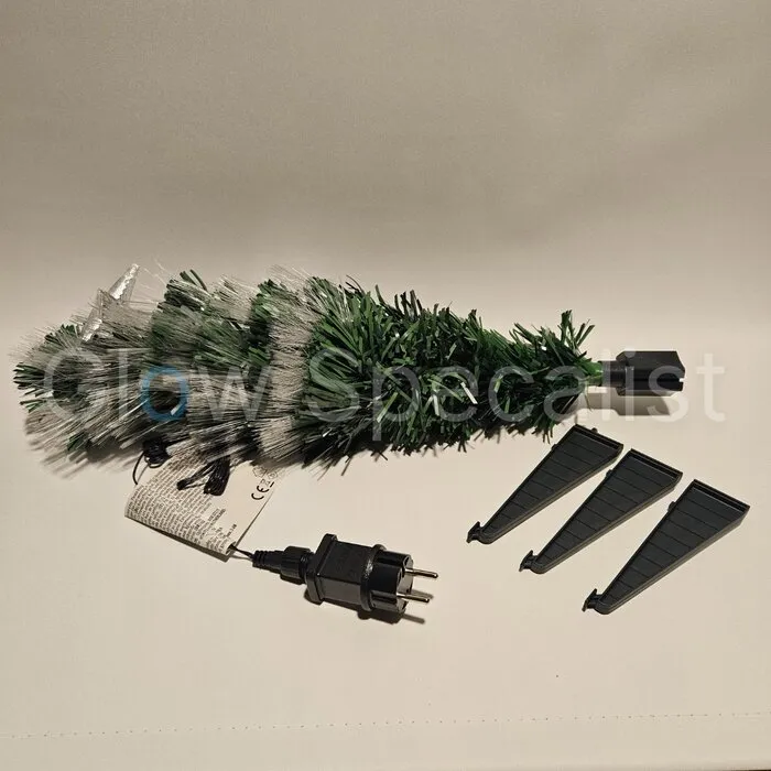 FIBER CHRISTMAS TREE - 60 CM - WARM WHITE - 8 LIGHT FUNCTIONS