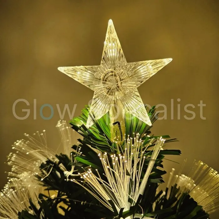 FIBER KERSTBOOM - 60 CM - WARM WIT - 8 LICHTFUNCTIES